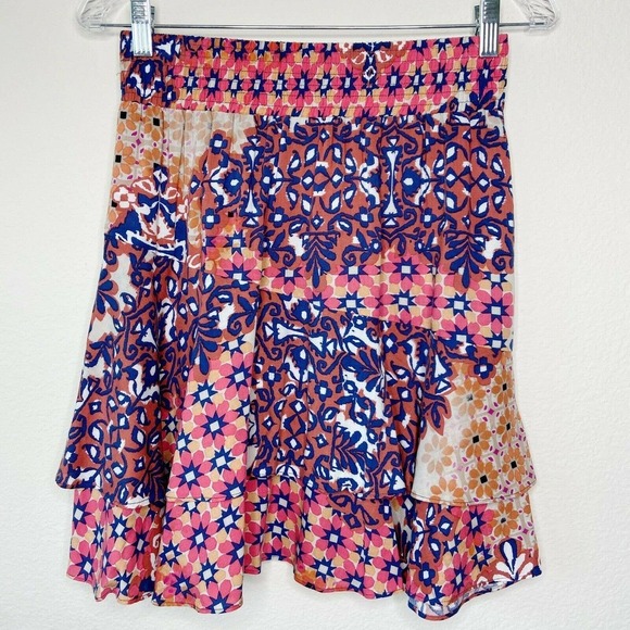 CAbi Style #5053 Isabel Patchwork Ruffle Skirt - Picture 5 of 6